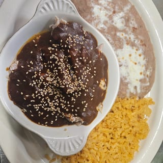 Chicken Mole Plate
