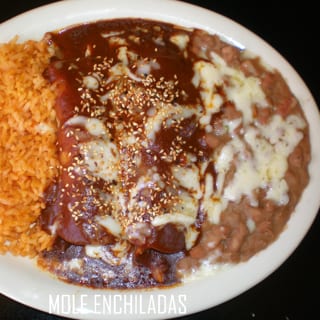 Mole Enchiladas