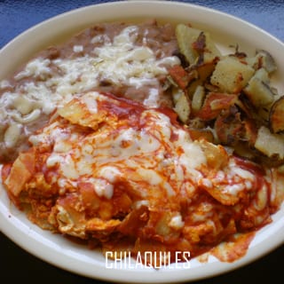 Chilaquiles With Eggs